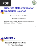 Discrete Mathematics For Computer Science