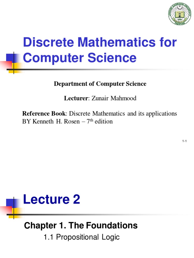 Discrete Math | PDF | If And Only If | Boolean Algebra