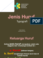 Jenis Huruf