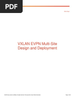 VXLAN EVPN Multi-Site Design and Deployment