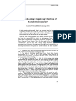 Homeschooling: Depriving Children of Social Development?: SAMANTHA LEBEDA (Spring 2005)