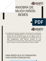 Maniobra de Heimlich Niños Bebés