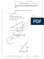 CBSE NCERT Solutions For Class 10 Mathematics Chapter 8: Back of Chapter Questions