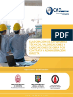 Elaboracion de Expedientes Tecnicos PDF