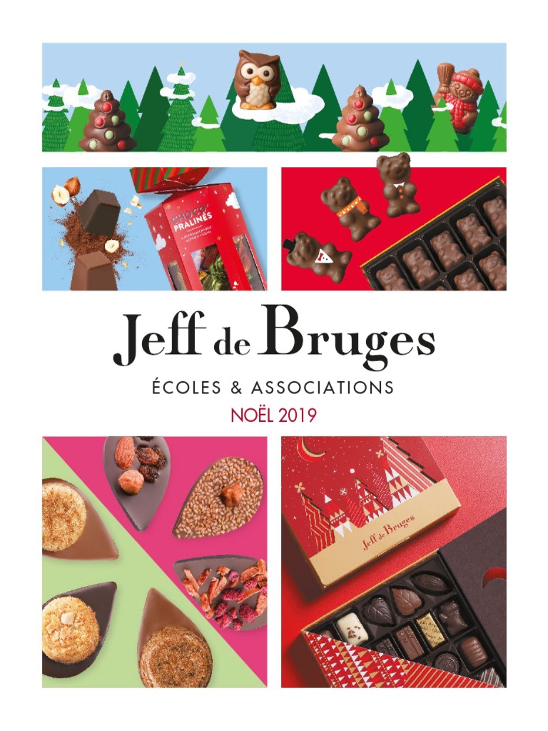 Catalogue Jeff de Bruges Ecoles Et Associations Noel 2019