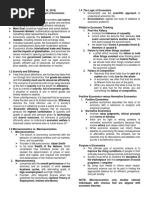 Econ 100.2 Chapter 1 The Central Concepts of Economics