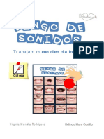 Conciencia Fonologica Bingo Sonidos