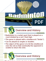 BADMINTON Presentation