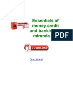 Essentials of Money Credit and Banking by Miranda PDF: Direct Link #1