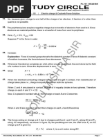 Electric Charge & Coulomb Force-Solution PDF