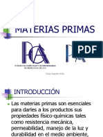 Capacitacion Materias Primas PDF