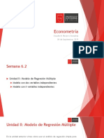 Econometría: Claudio A. Navarro González 04 de Septiembre, 2019