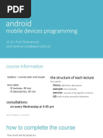 Mobile Devices Programming 2019