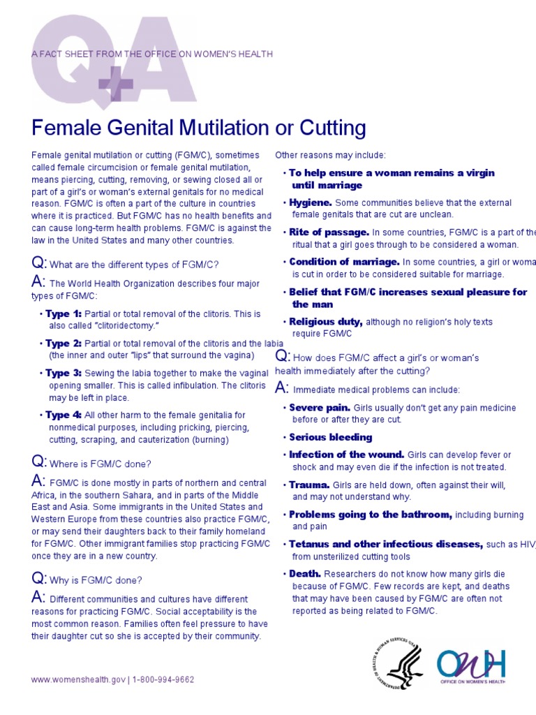 Genital Mutilation | PDF | Female Genital Mutilation | Vagina