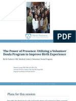 PQCNC AIM RPC LS2 Volunteer Doula Program