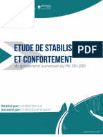 Rapport Stage Etude Stabilité D'un Glissement