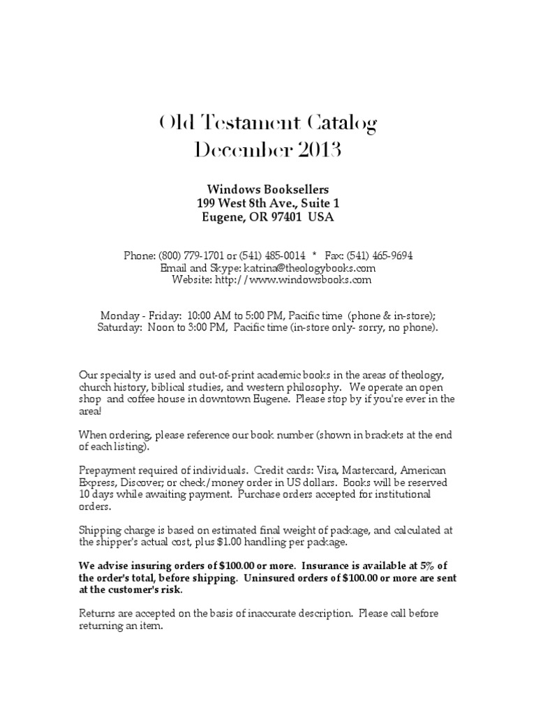 Old Testament Hardcover Bible