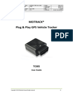 MEITRACK TC68S Vehicle Tracker User Guide V1.1