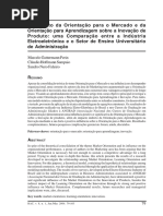 Perin (2004) O Impacto Da Orientação Para o Mercado e Da
