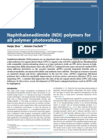 Naphthalenediimide Ndi Polymers For Allpolymer Photovoltaics 2018