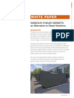 Gaseous Fueled Gensets An Alternative To Diesel Solutions PDF