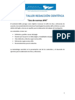 Seminario Taller Apa