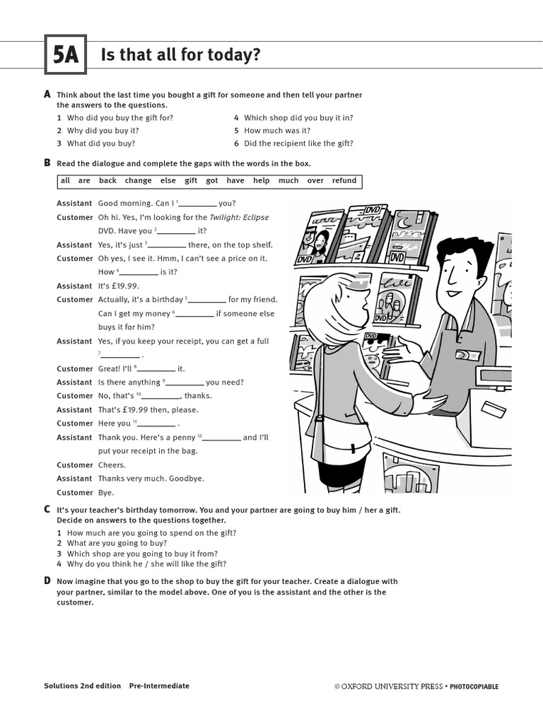 Solutions Gold Pre Intermediate Pdf