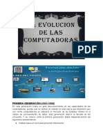 Evolución de Las Computadoras PDF