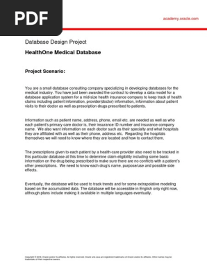 HealthOne Medical DD Solution