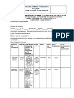 Informe de Vinculación