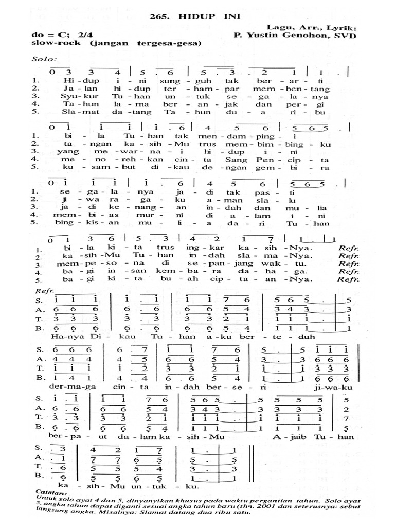 Hidup Ini Sungguh Tak Berarti | PDF