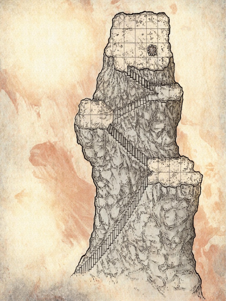 Enlarged maps from Tales of the Yawning Portal