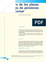 Registro de Los Planes Privados de Pensiones en La Consar PDF