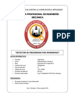 Detector de Proximidad Por Infrarrojo