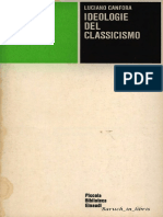 Luciano Canfora Ideologie Del Classicismo PDF