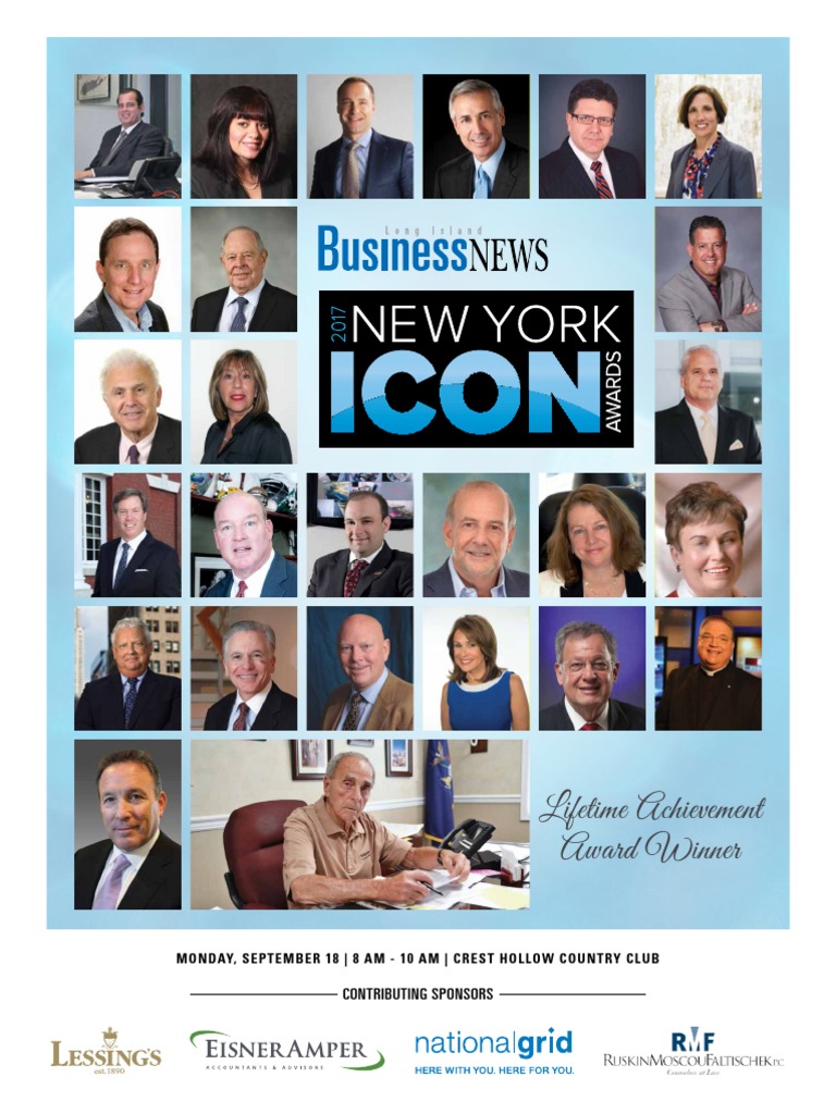 2017 New York Icon Awards PDF Long Island Taxes
