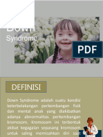 Down Syndrome Definisi, Etiologi, Patofisiologi dan Penanganan
