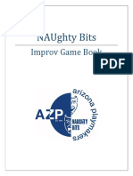 Naughty Bits Improv Game Book