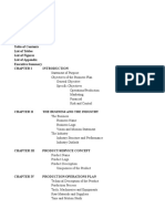 Business Plan Format