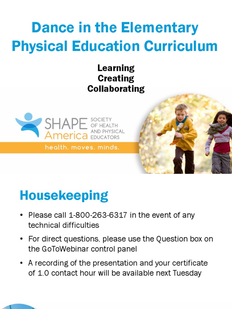 Elementary Dance Curriculum Strategies | PDF | Physical Education | Dances