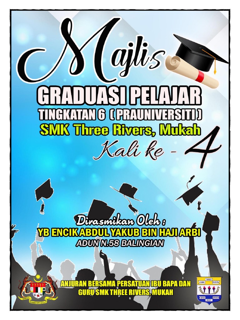 Buku Program Graduasi SMK Three Rivers, Mukah 2019 | PDF