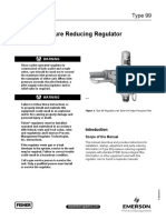 Manual 99 Pressure Reducing Regulator Fisher en 123040