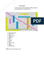 Sopa de Letras-Taller