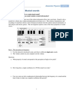 Investigation 1B: Musical Sounds