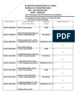 Jadwal Ekstra SMK Kesehatan Bojonegoro