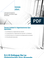 Unidad 5 Organizaciones Que Aprenden.pptx