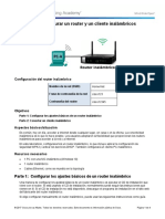 6.3.1.4 Lab - Configuring A Wireless Router and Client