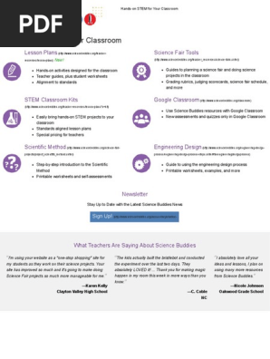Hands-On STEM for Your Classroom