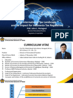 The International Tax Landscape: Cooperation and Strategies for Indonesia