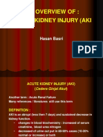 An Overview Of: Acute Kidney Injury (Aki: Hasan Basri